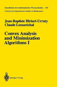 portada convex analysis and minimization algorithms