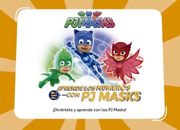 portada Aprende los Números con PJ Masks