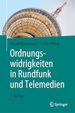 portada Ordnungswidrigkeiten in Rundfunk und Telemedien (German Edition) [Hardcover ] (in German)
