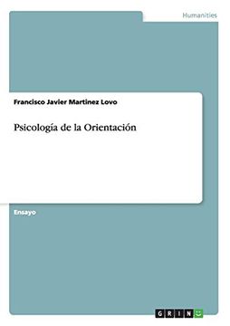 portada Psicología de la Orientación (in Spanish)