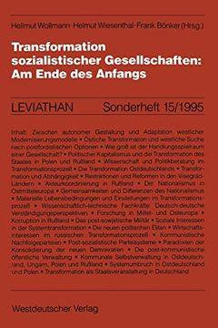 portada Transformation Sozialistischer Gesellschaften: Am Ende des Anfangs (in German)