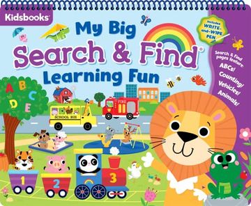portada My big Search & Find Learning Fun: Search, Find and Learn With This Reusable Activity Pad! (Floor Pad) (en Inglés)
