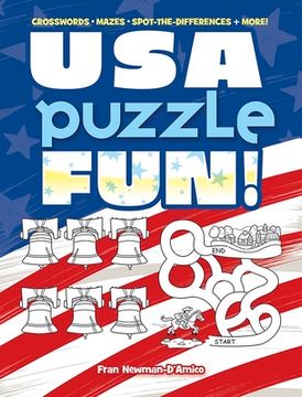 portada Usa Puzzle Fun! (Dover Kids Activity Books: U. S. Ac ) (in English)