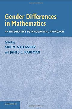 portada Gender Differences in Mathematics: An Integrative Psychological Approach (en Inglés)