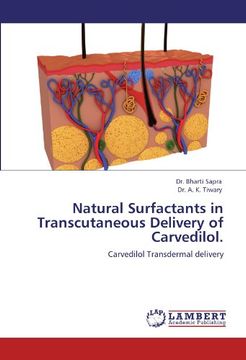 portada natural surfactants in transcutaneous delivery of carvedilol. (en Inglés)