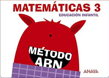 portada Matemáticas ABN 3. (Cuadernos 1, 2 y 3)