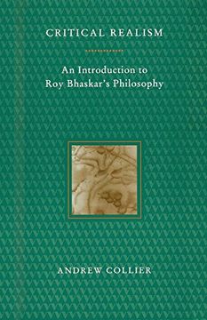 portada Critical Realism: An Introduction to roy Bhaskar's Philosophy (en Inglés)