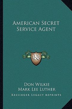 portada american secret service agent (en Inglés)