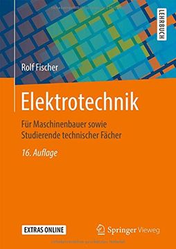 portada Elektrotechnik: Für Maschinenbauer Sowie Studierende Technischer Fächer (en Alemán)