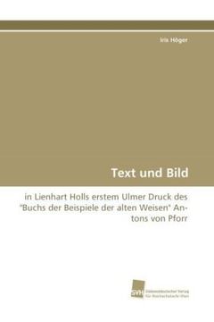 portada Text und Bild: in Lienhart Holls erstem Ulmer Druck des "Buchs der Beispiele der alten Weisen" Antons von Pforr