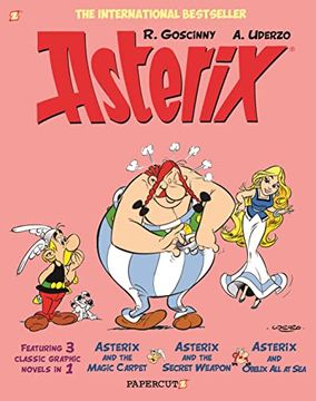 portada Asterix Omnibus #10: Collecting “Asterix and the Magic Carpet,” “Asterix and the Secret Weapon,” and “Asterix and Obelix all at Sea” (Asterix, 10) (en Inglés)