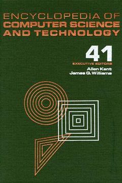 portada encyclopedia of computer science and technology: supplement 26 (en Inglés)