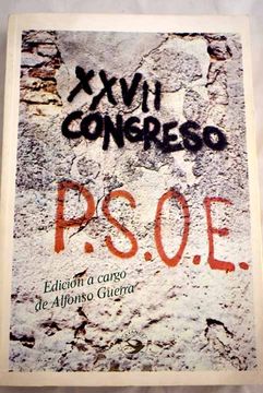 portada Xxvii Congreso del Partido Socialista Obrero Español