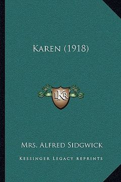 portada karen (1918) (en Inglés)