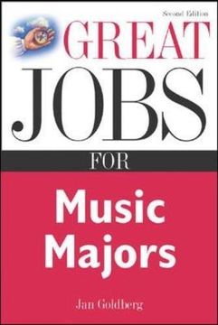 portada Great Jobs for Music Majors (Great Jobs For. Series) (en Inglés)