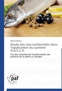 portada Etude Des Non-Conformites Dans L'Application Du Systeme H.A.C.C.P.