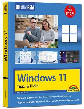 portada Windows 11 Tipps und Tricks - Bild für Bild Erklärt - Ideal für Einsteiger und Fortgeschrittene Geeignet (in German)