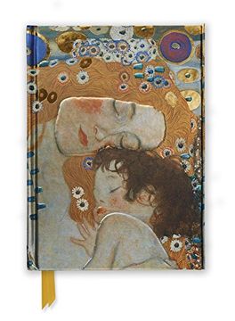 portada Gustav Klimt: Three Ages of Woman (Foiled Journal) (Flame Tree Nots) 