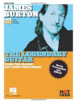portada James Burton - the Legendary Guitar: From the Classic hot Licks Video Series Newly Transcribed and Edited! 