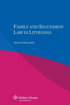 portada Family and Succession Law in Lithuania (in English)