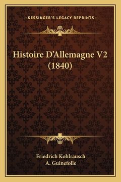 portada Histoire D'Allemagne V2 (1840) (en Francés)