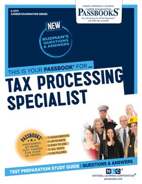 portada Tax Processing Specialist (C-3771): Passbooks Study Guide Volume 3771 (en Inglés)