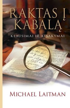 portada Raktas į kabalą (in Lituano)