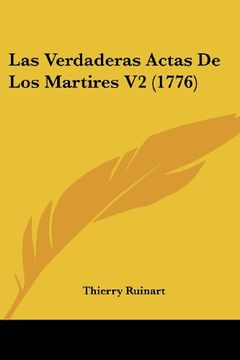 portada Las Verdaderas Actas de los Martires v2 (1776)