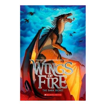portada Wings of Fire Book Four: The Dark Secret (en Inglés)