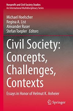 portada Civil Society: Concepts, Challenges, Contexts: Essays in Honor of Helmut K. Anheier (en Inglés)