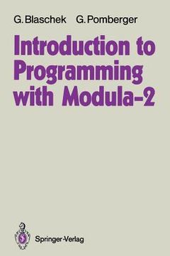 portada introduction to programming with modula-2 (en Inglés)
