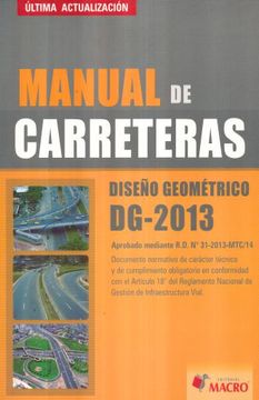 portada Manual de Carreteras. Diseño Geometrico dg - 2013 (in Spanish)