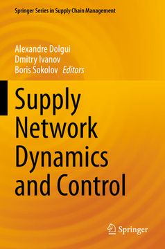 portada Supply Network Dynamics and Control (en Inglés)