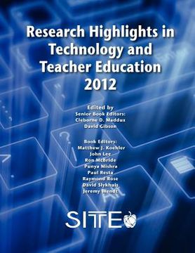 portada Research Highlights in Technology and Teacher Education 2012 (en Inglés)