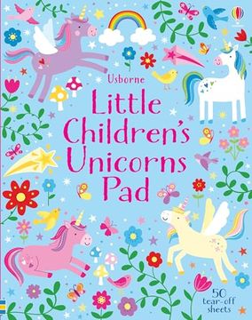 portada Little Children's Unicorns Pad (en Inglés)