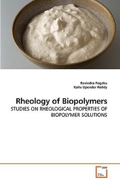 portada rheology of biopolymers (en Inglés)