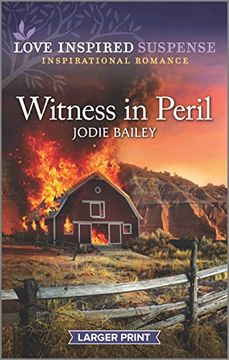 portada Witness in Peril (Love Inspired Suspense) (en Inglés)