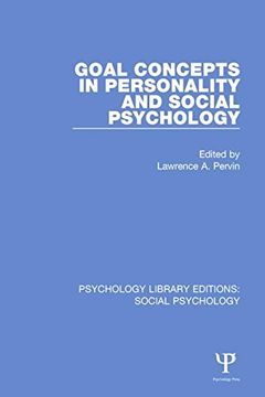 portada Goal Concepts in Personality and Social Psychology (en Inglés)