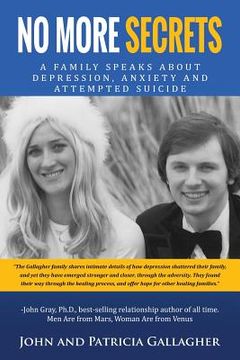 portada No More Secrets: - A Family Speaks about Depression, Anxiety and Attempted Suicide (en Inglés)