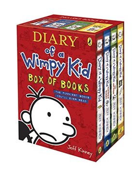 portada Diary of a Wimpy kid box of Books (in English)