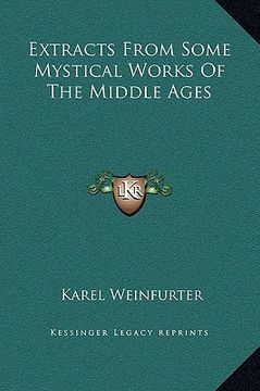 portada extracts from some mystical works of the middle ages