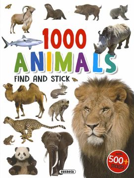 portada 1000 Animals Find and Stick (in English)