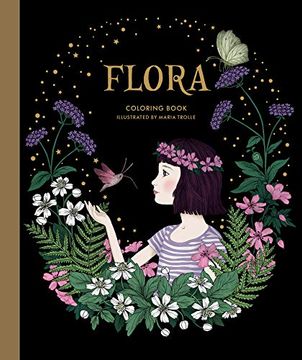 portada Flora Coloring Book (in English)