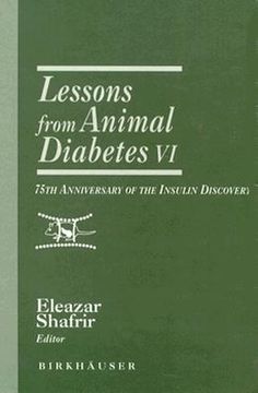 portada lessons from animal diabetes vi (in English)