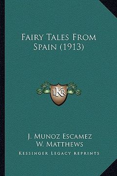 portada fairy tales from spain (1913) (en Inglés)