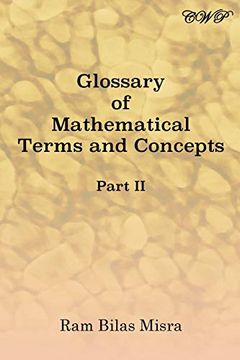 portada Glossary of Mathematical Terms and Concepts (Part ii) (Mathematics) (en Inglés)