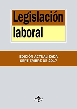 portada Legislación Laboral (Derecho - Biblioteca de Textos Legales)