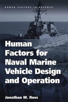portada human factors for naval marine vehicle design and operation (en Inglés)