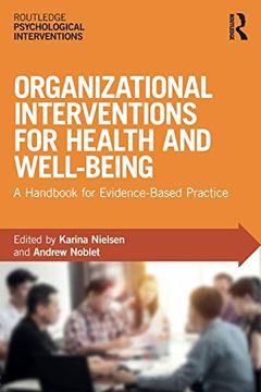 portada Organizational Interventions for Health and Well-Being (en Inglés)