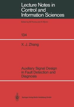 portada auxiliary signal design in fault detection and diagnosis (en Inglés)